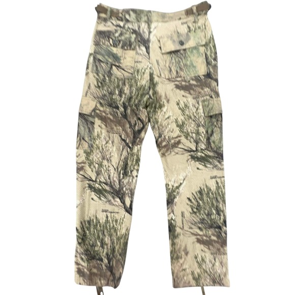 Cabelas Open Country Camouflage Cargo Pants Mesh Lined Outdoor Hunting M EUC - Picture 2 of 9